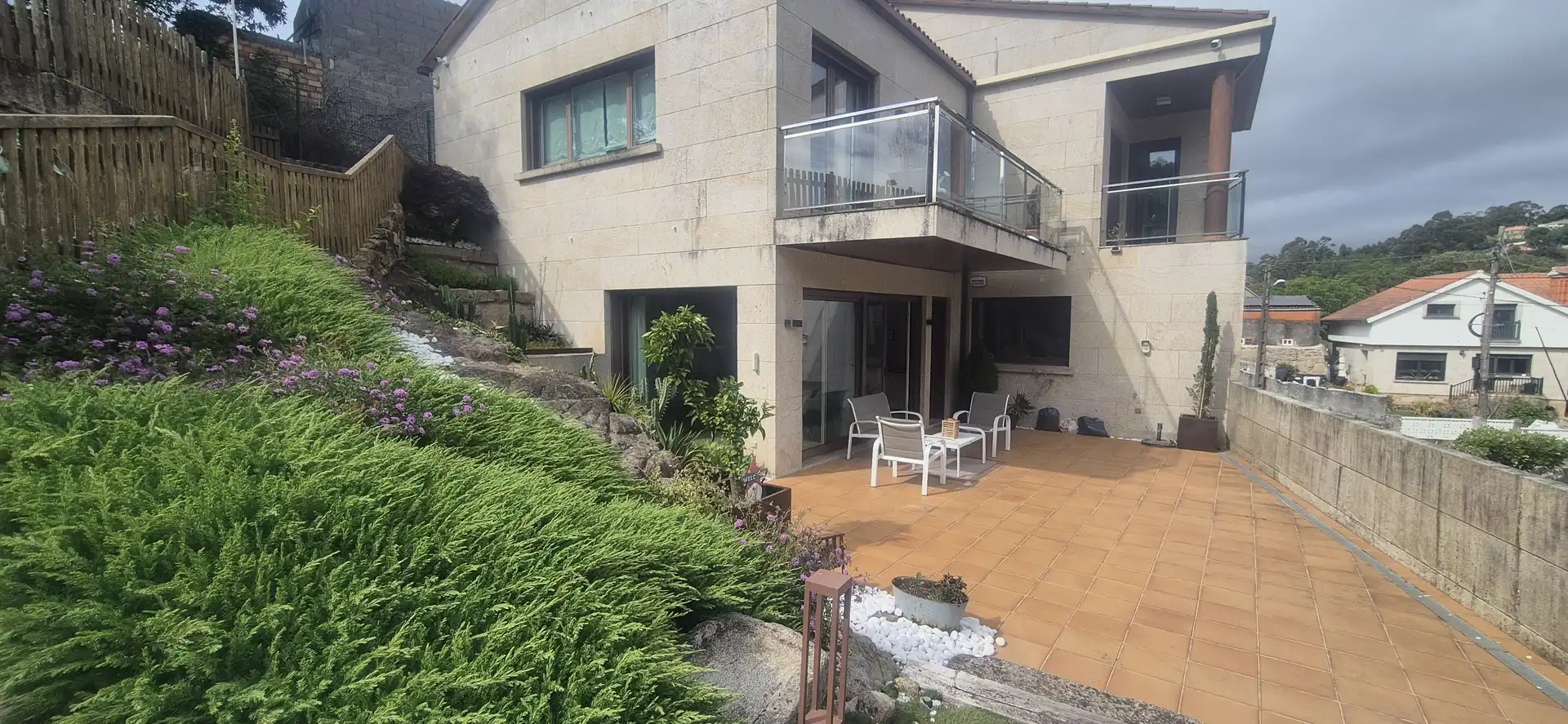 Terraza de Casa o chalet en venta en Vigo  con Aire acondicionado, Calefacción y Jardín privado
