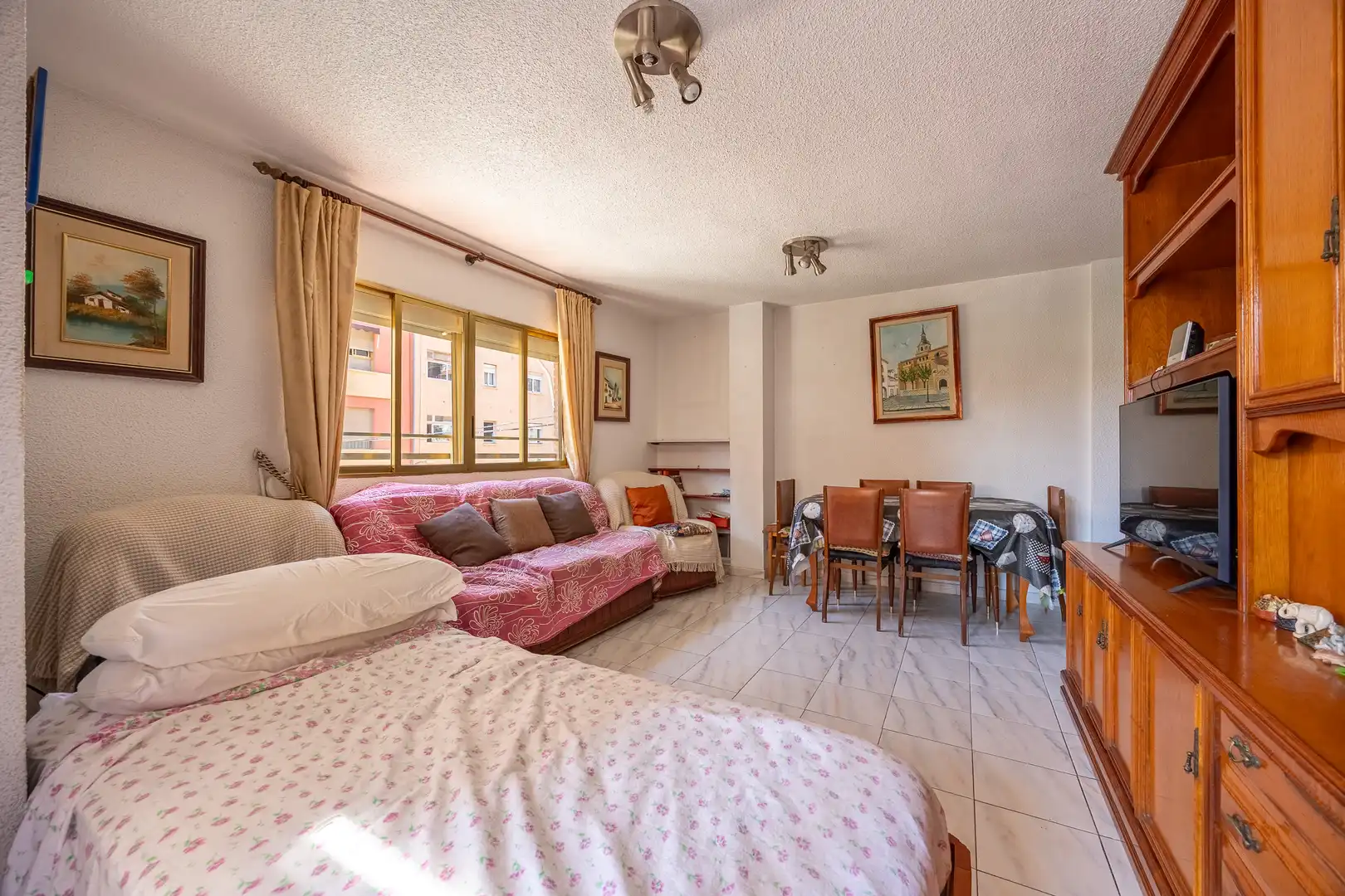 Sala de estar de Piso en venta en Benidorm con Trastero y Amueblado