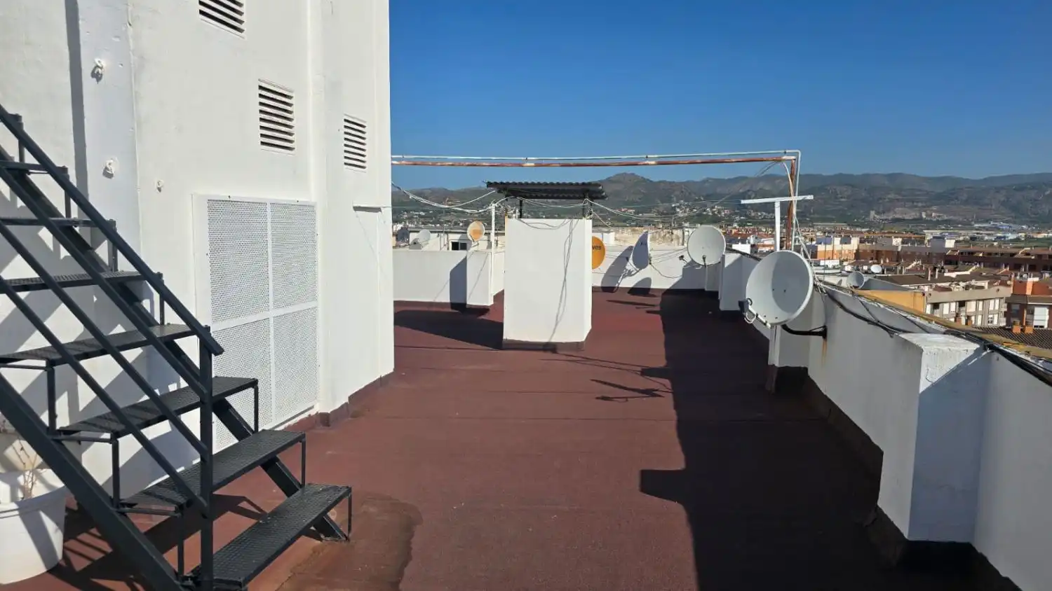 Terraza de Piso de alquiler en Castellón de la Plana / Castelló de la Plana con Aire acondicionado y Terraza