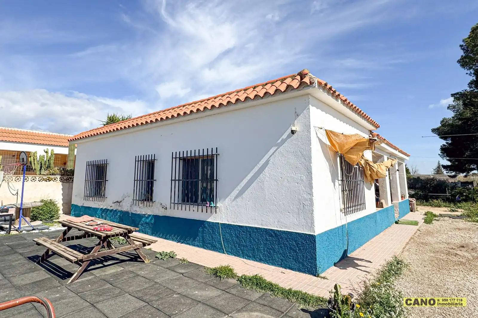 Vista exterior de Casa o chalet en venta en Níjar con Piscina