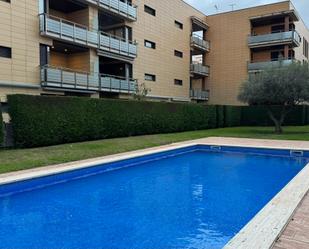 Piscina de Planta baixa de lloguer en Calonge amb Aire condicionat, Jardí privat i Terrassa