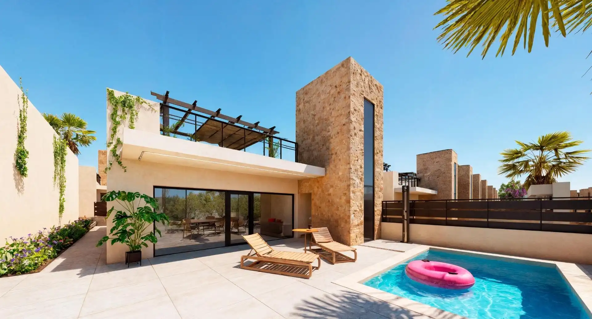 Villa mit Pool zum Verkauf in La Pinilla - Las Palas