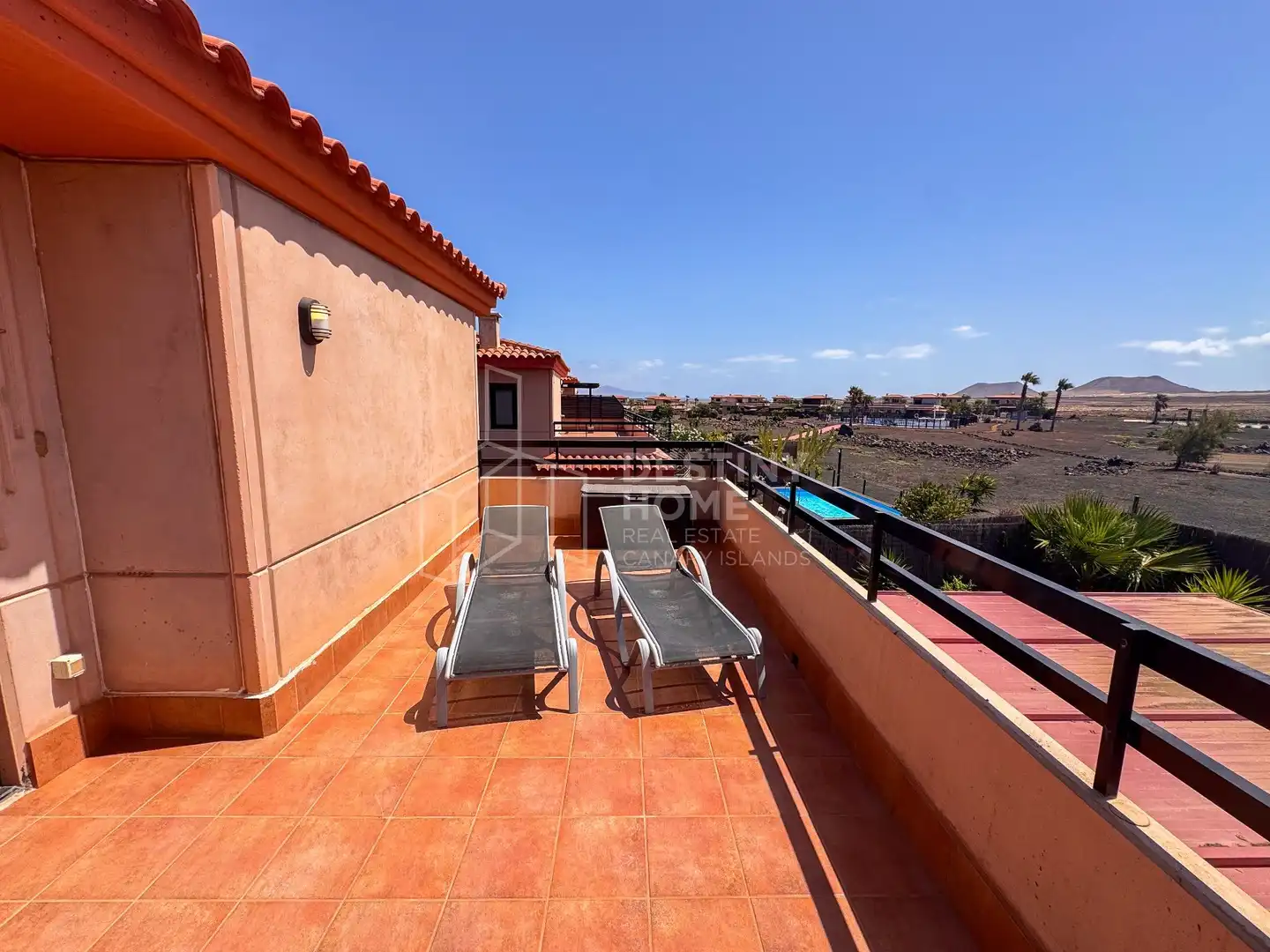 Terrace of Houses for sale in La Oliva  with Storage room, Furnished and Community pool