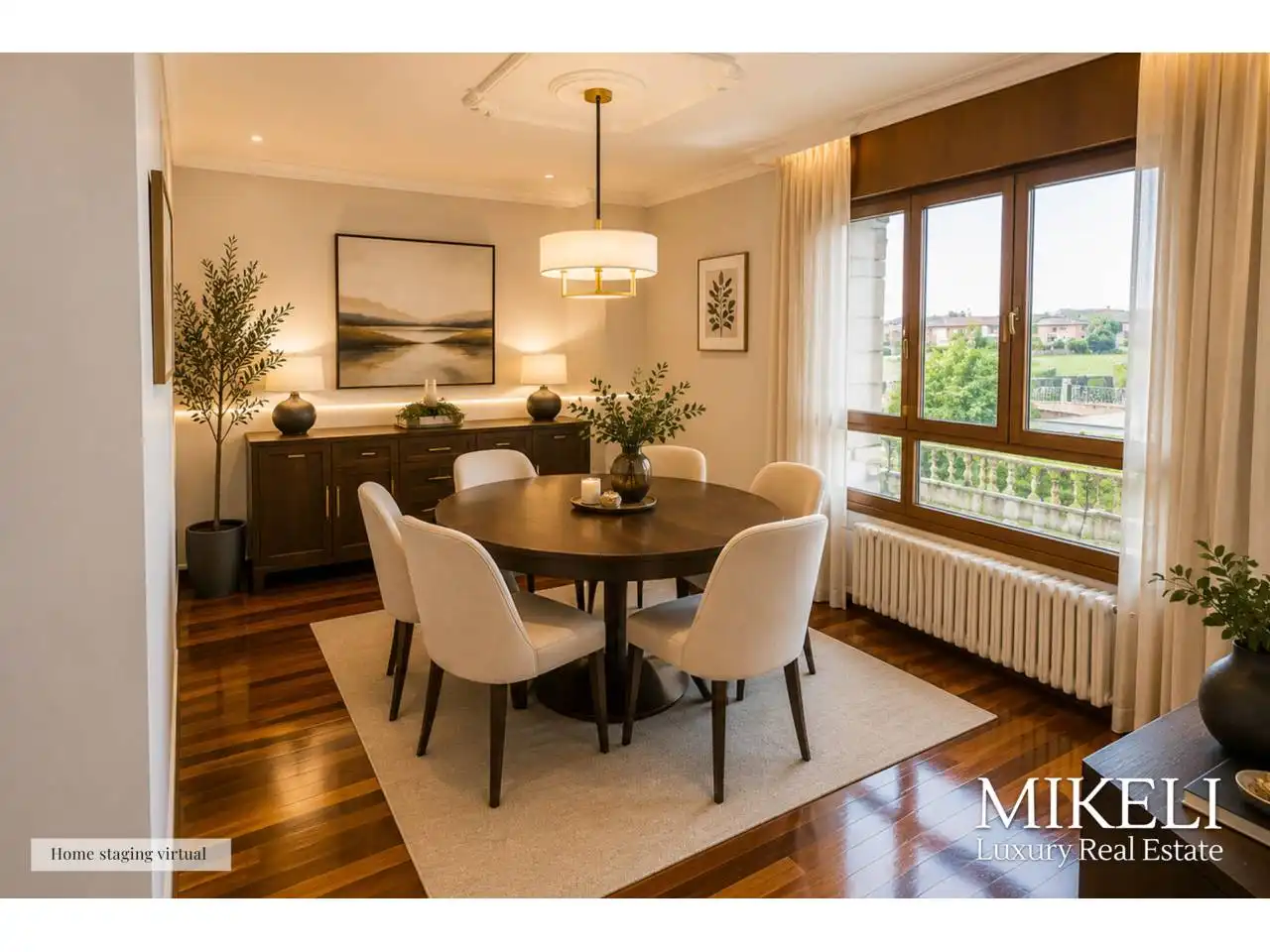 Dining room of Houses for sale in Camargo  with Heating, Private garden and Parquet flooring