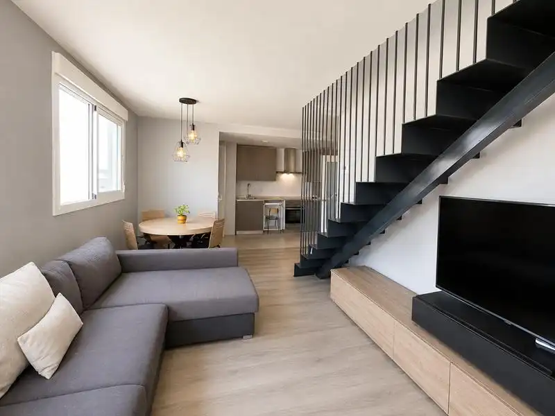 Sala de estar de Ático en venta en Estepona con Aire acondicionado, Calefacción y Terraza