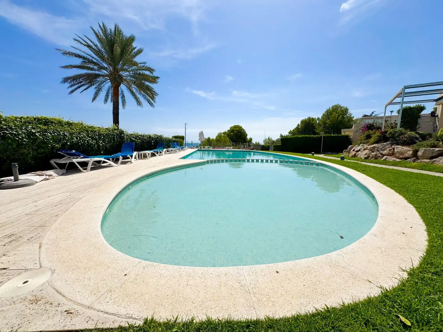 Piscina de Casa o chalet en venta en Torredembarra con Aire acondicionado, Calefacción y Jardín privado