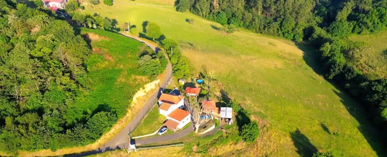 Exterior view of Country homes for sale in Corvera de Asturias  with Heating, Private garden and Terrace