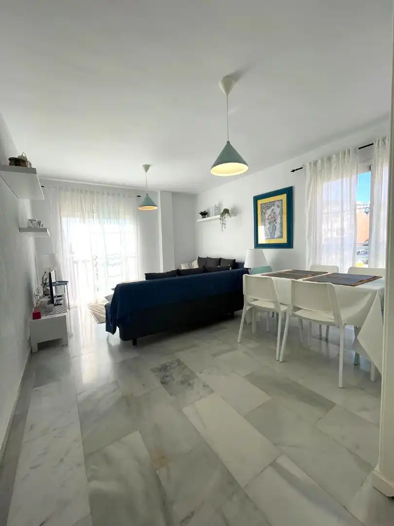 Sala de estar de Apartamento en venta en Rincón de la Victoria con Aire acondicionado y Amueblado