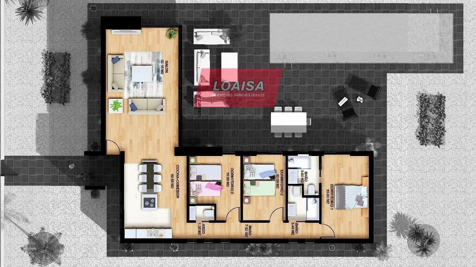 Chalet con piscina en venta en Los Gallardos, imagen 2
