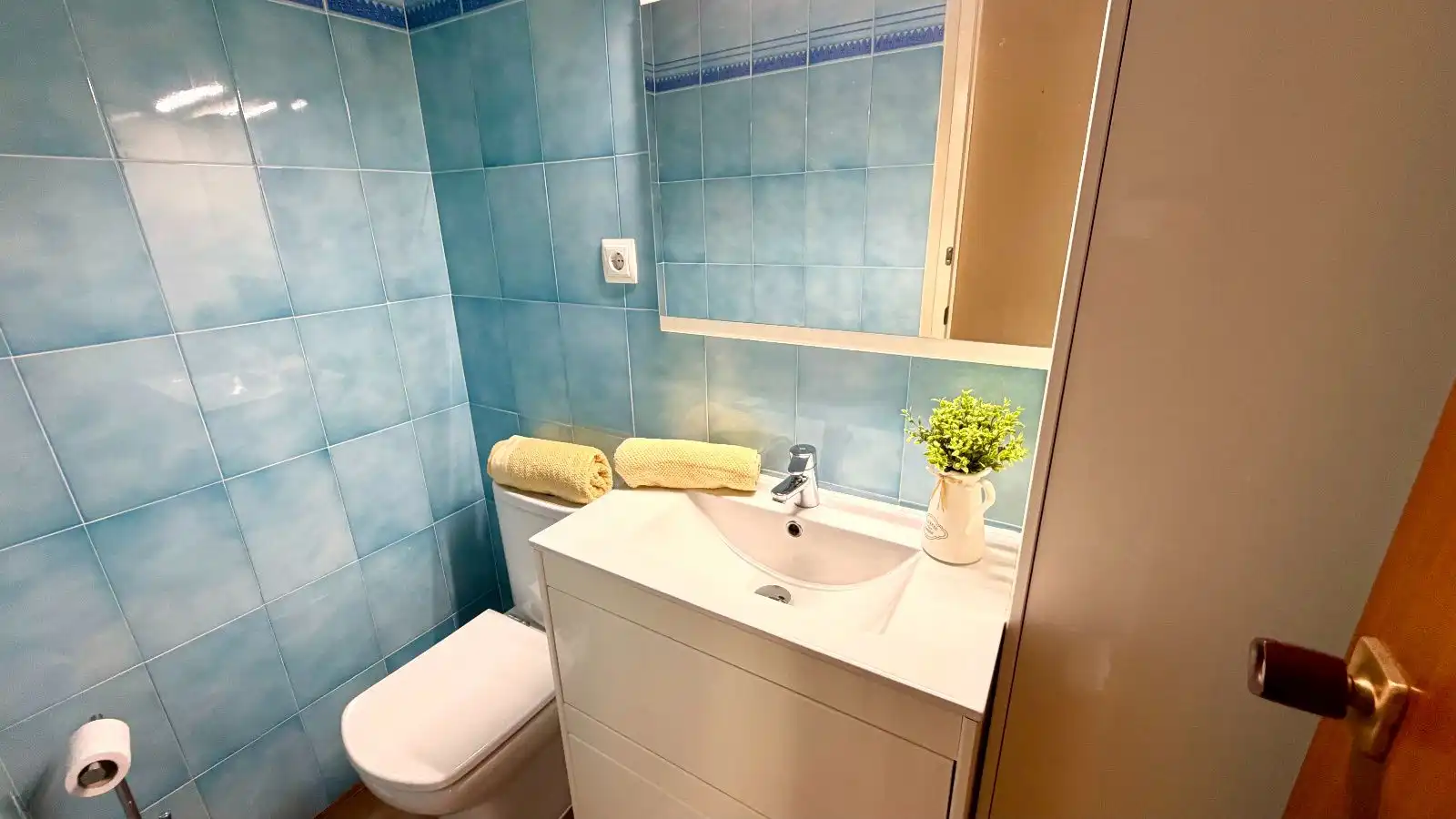 Baño de Casa o chalet en venta en Cunit con Aire acondicionado, Calefacción y Jardín privado