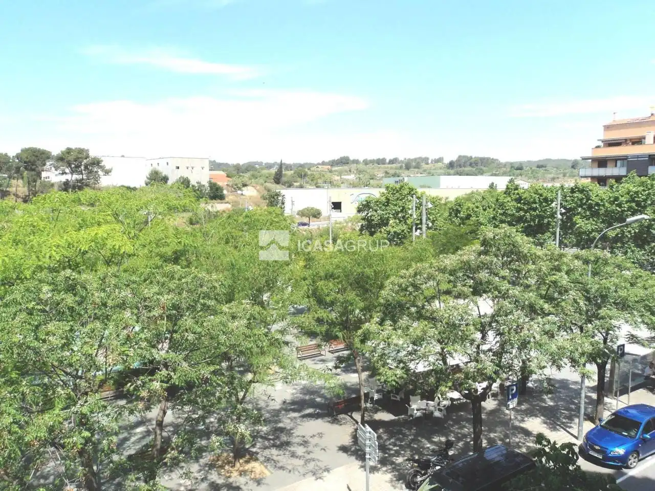 Exterior view of Flat for sale in Rubí  with Air Conditioner, Heating and Balcony