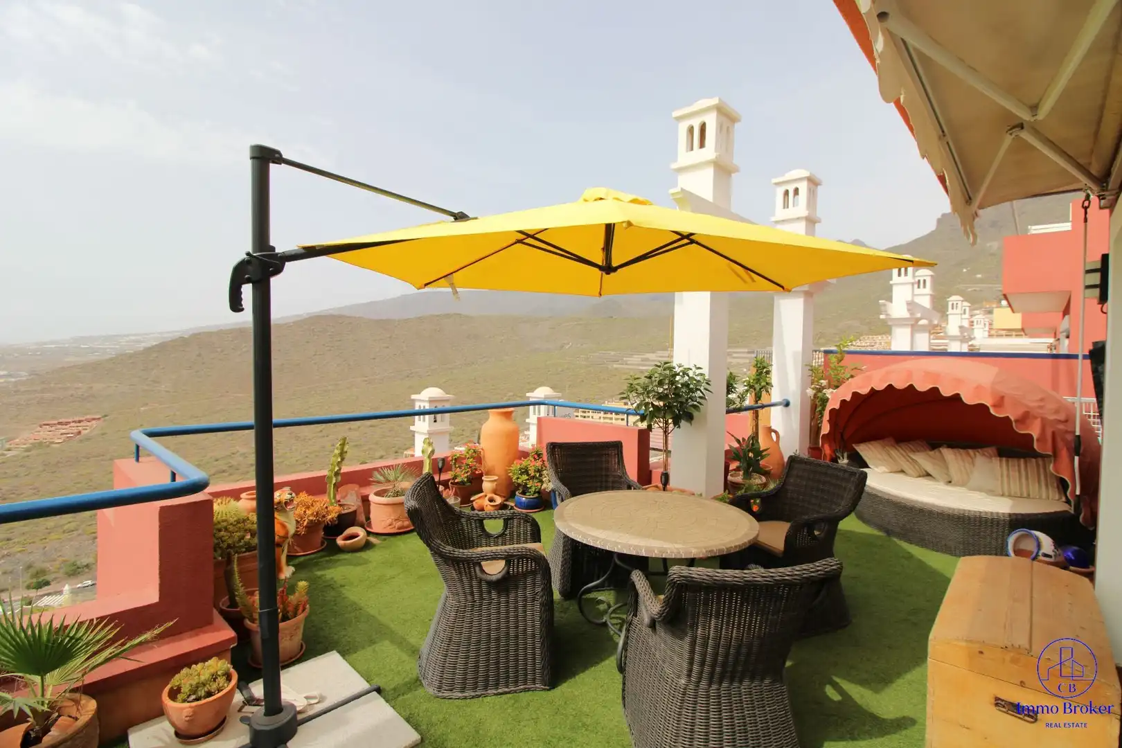 Terrasse von Wohnung zum Verkauf in Adeje mit Abstellraum und Gemeinschaftspool
