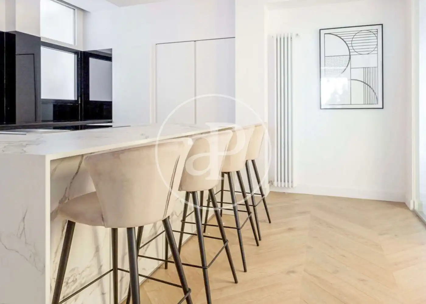 Küche von Wohnung zum Verkauf in Madrid mit Klimaanlage, Heizung und Abstellraum