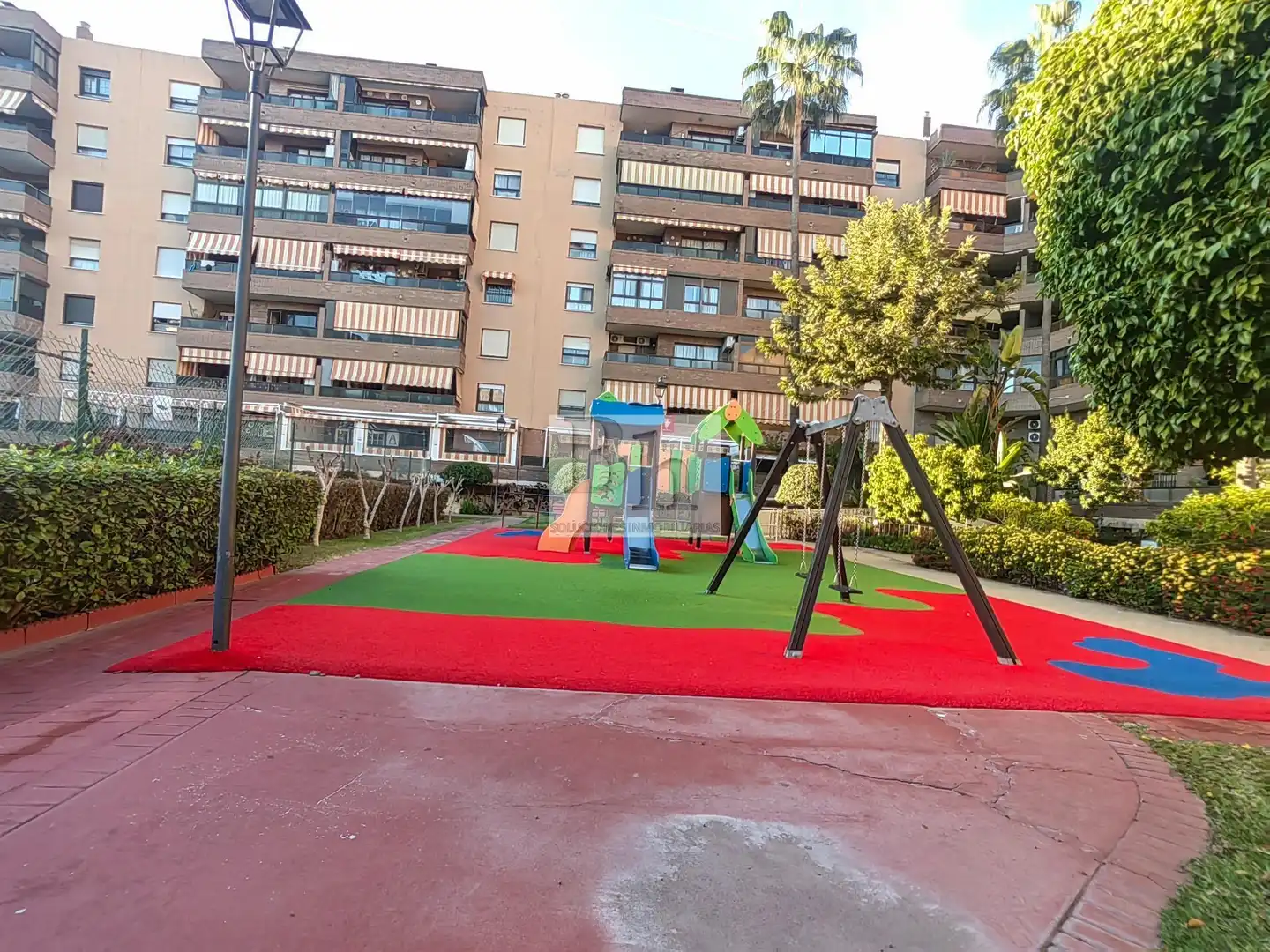 Parking of Flat for sale in Málaga  with Air Conditioner, Private garden and Terrace