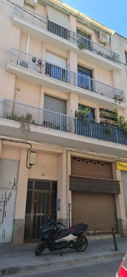 Balcony of Flat for sale in Sabadell  with Furnished and Oven