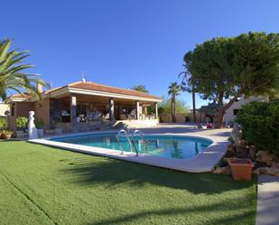 Piscina de Casa o xalet en venda en Elche / Elx amb Calefacció, Jardí privat i Piscina