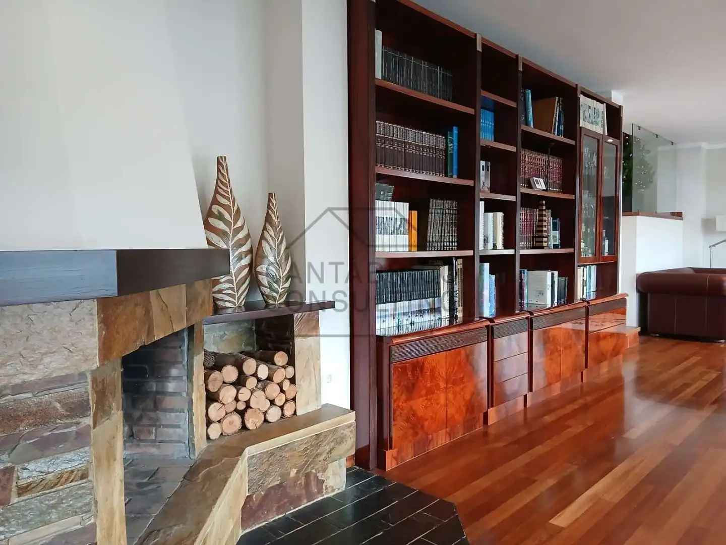 Living room of Houses for sale in Navia  with Heating, Parquet flooring and Terrace