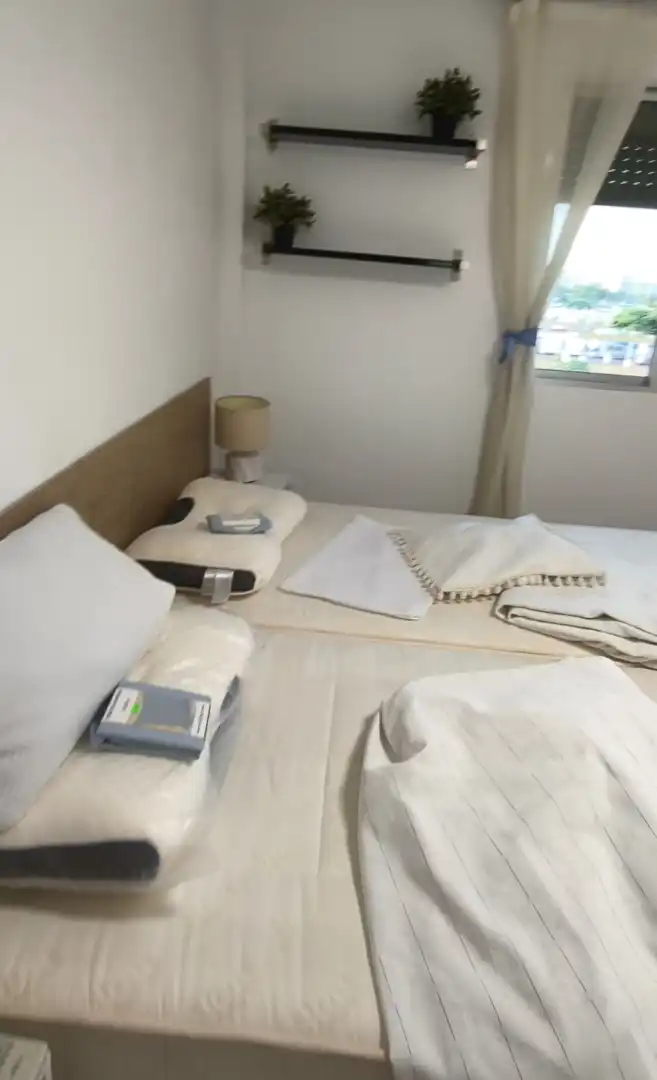 Bedroom of Flat for rent in San Pablo - Santa Justa