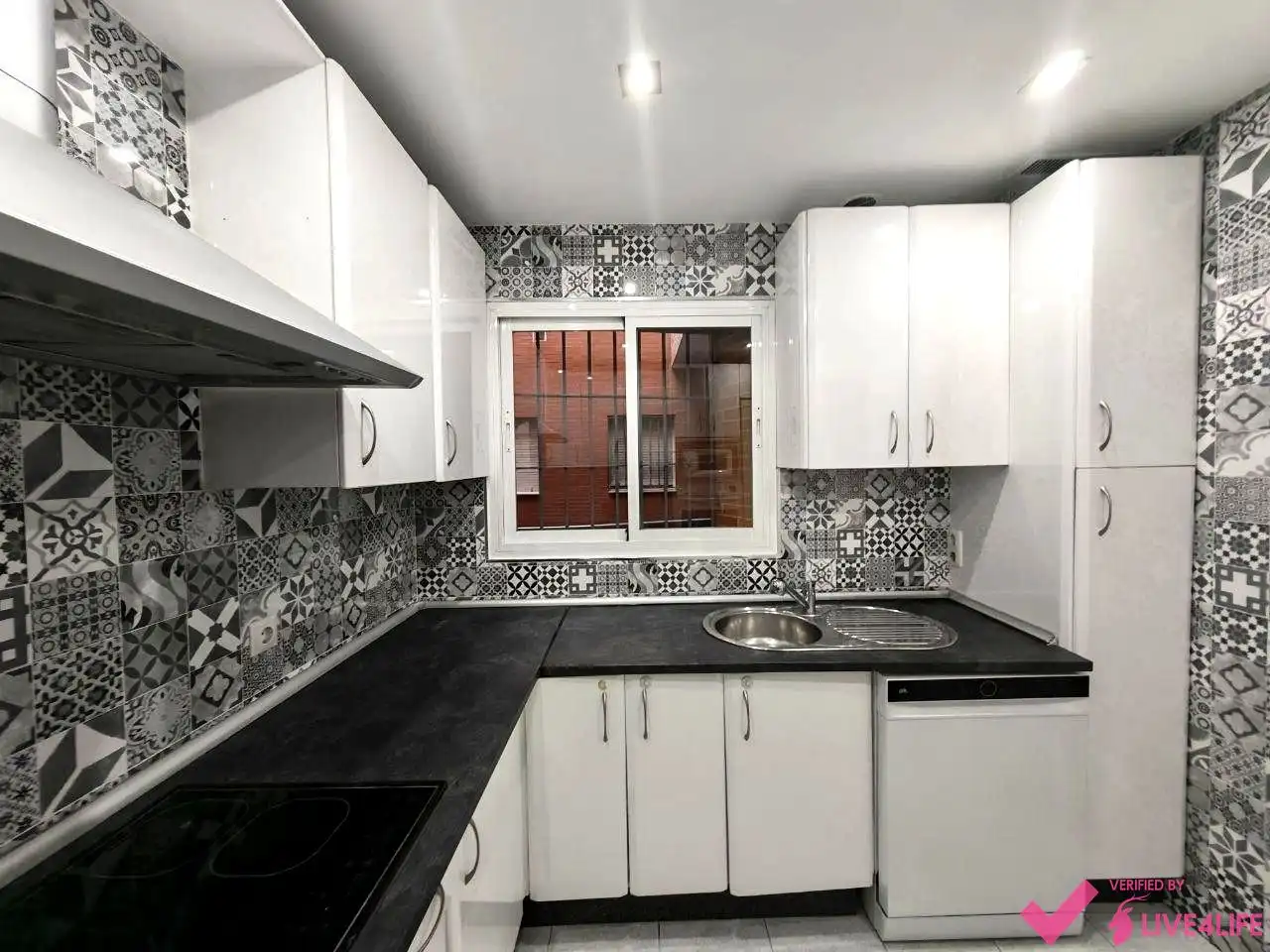 Küche von Maisonette zur Miete in Sevilla mit Klimaanlage, Terrasse und Möbliert