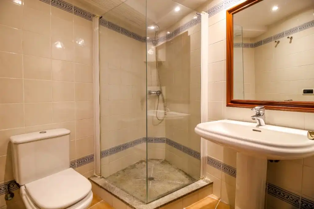 Baño de Casa adosada en venta en Pollença con Aire acondicionado, Calefacción y Terraza