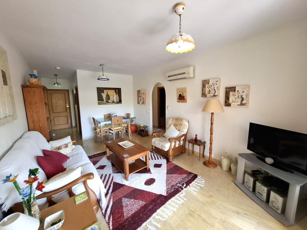 Living room of Apartment for sale in Vera  with Air Conditioner, Private garden and Terrace