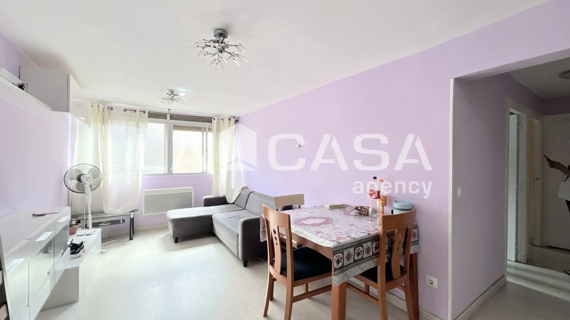 Living room of Flat for sale in Badalona  with Heating