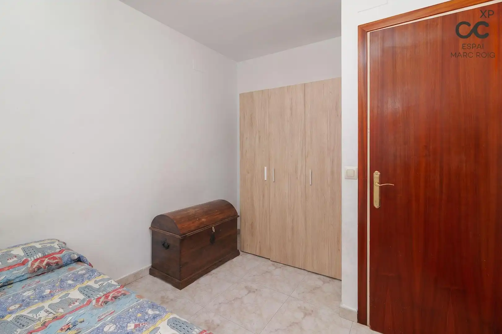 Schlafzimmer von Wohnung zum Verkauf in La Jonquera mit Klimaanlage, Heizung und Terrasse
