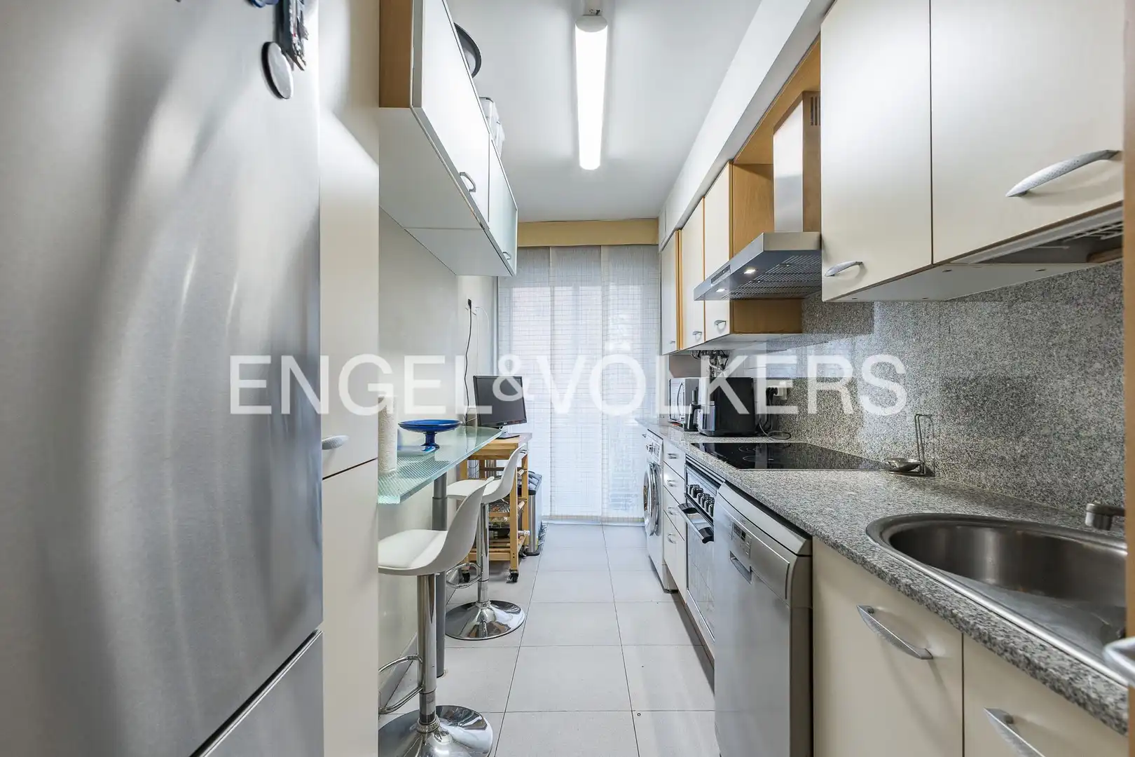 Kitchen of Flat for sale in Sabadell  with Air Conditioner, Heating and Parquet flooring
