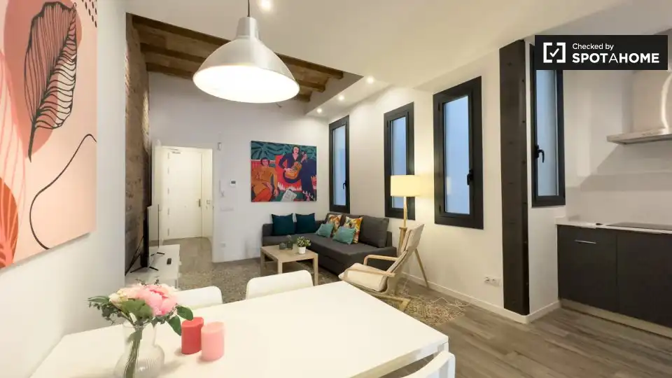Flat with terrace to rent in Eixample, imagen 9