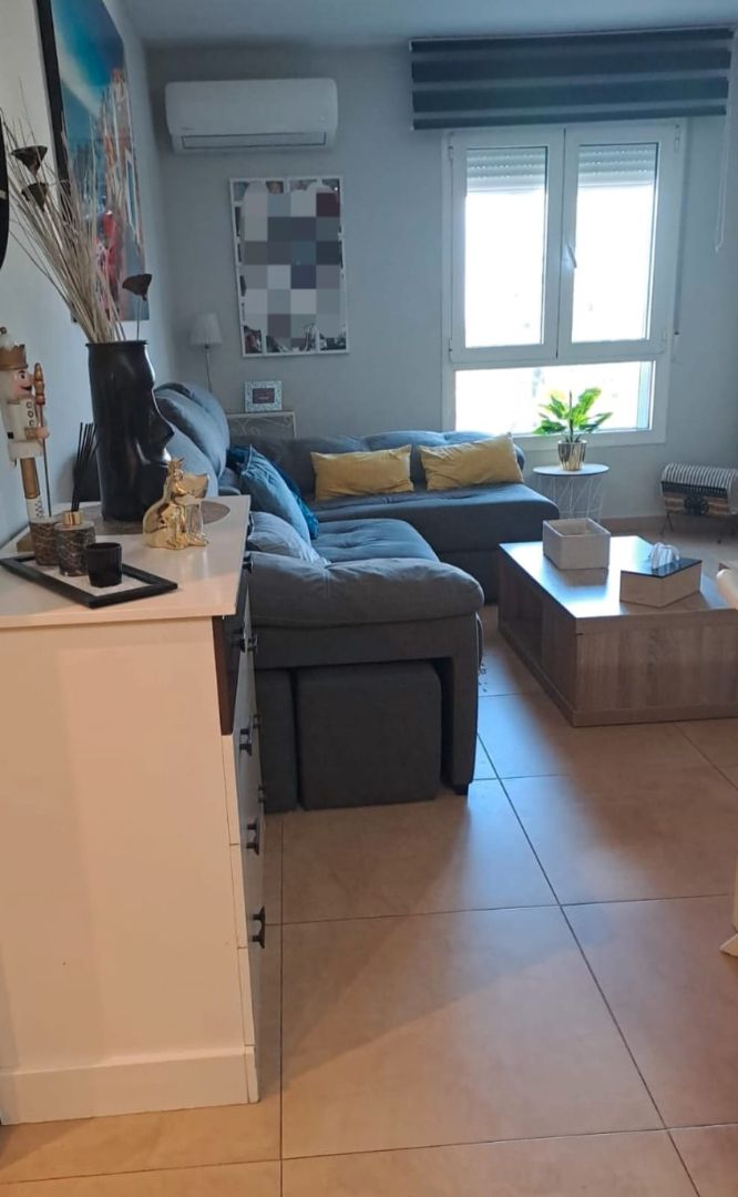 Living room of Flat to rent in  Jaén Capital  with Air Conditioner, Furnished and Balcony