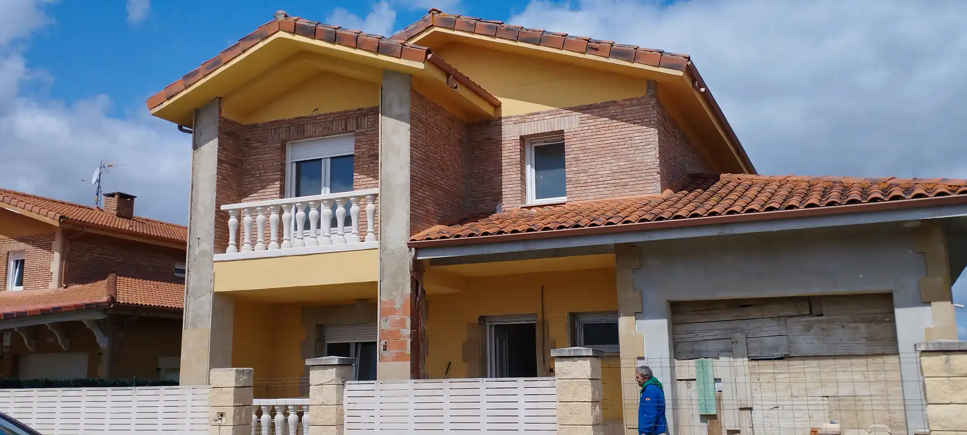 Vista exterior de Casa o chalet en venta en Medina de Pomar con Calefacción, Jardín privado y Parquet