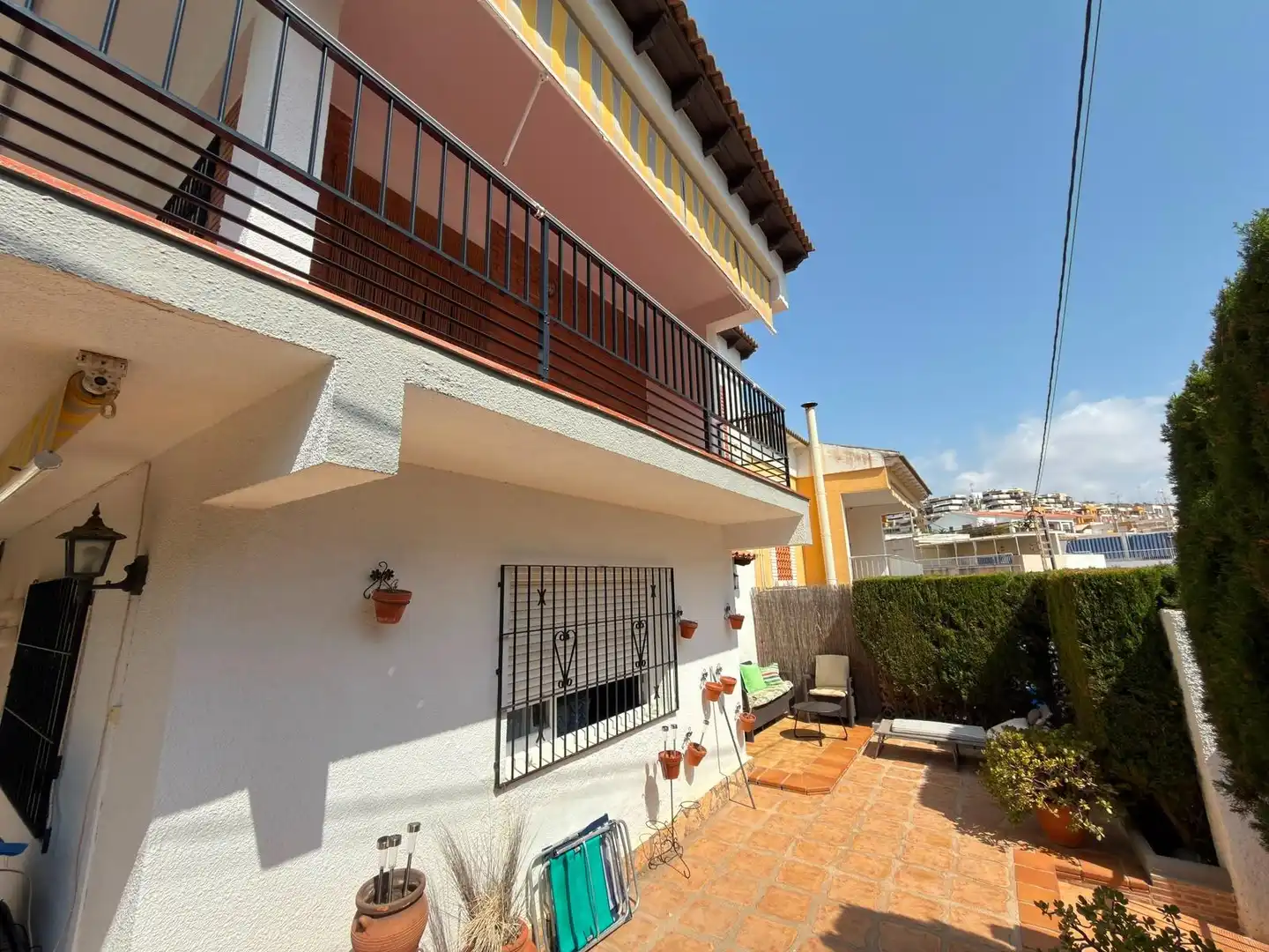 Exterior view of Detached homes for sale in Águilas  with Air Conditioner, Private garden and Balcony