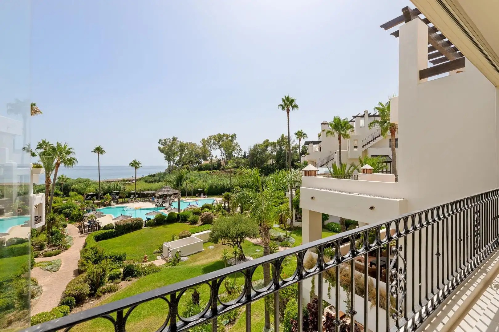 Garden of Apartments for sale in Estepona  with Air Conditioner, Terrace and Storage room