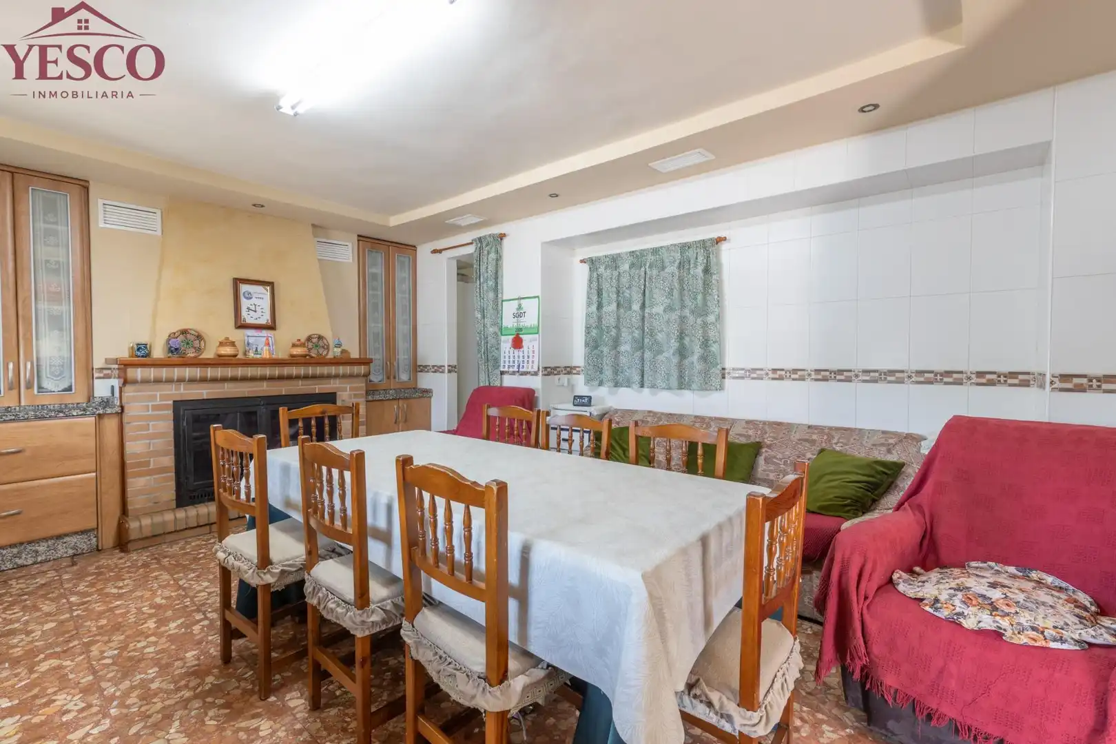 Comedor de Casa adosada en venta en Víznar con Jardín privado, Terraza y Piscina