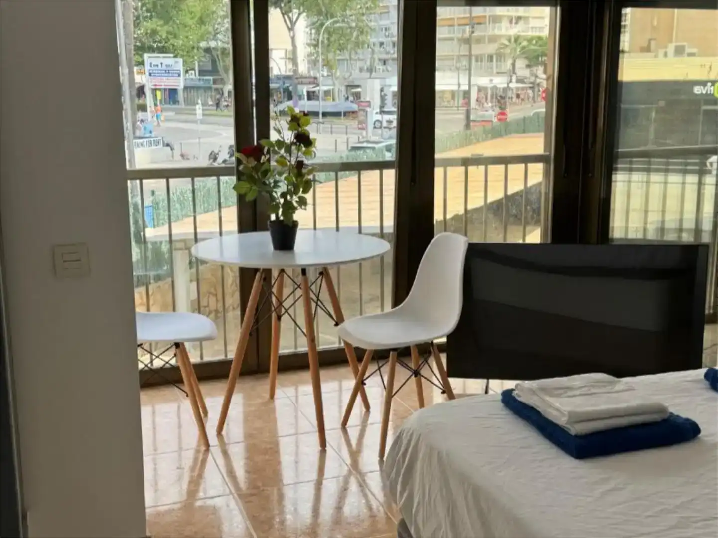 Terrasse von Wohnungen zum Verkauf in Benidorm mit Klimaanlage und Balkon