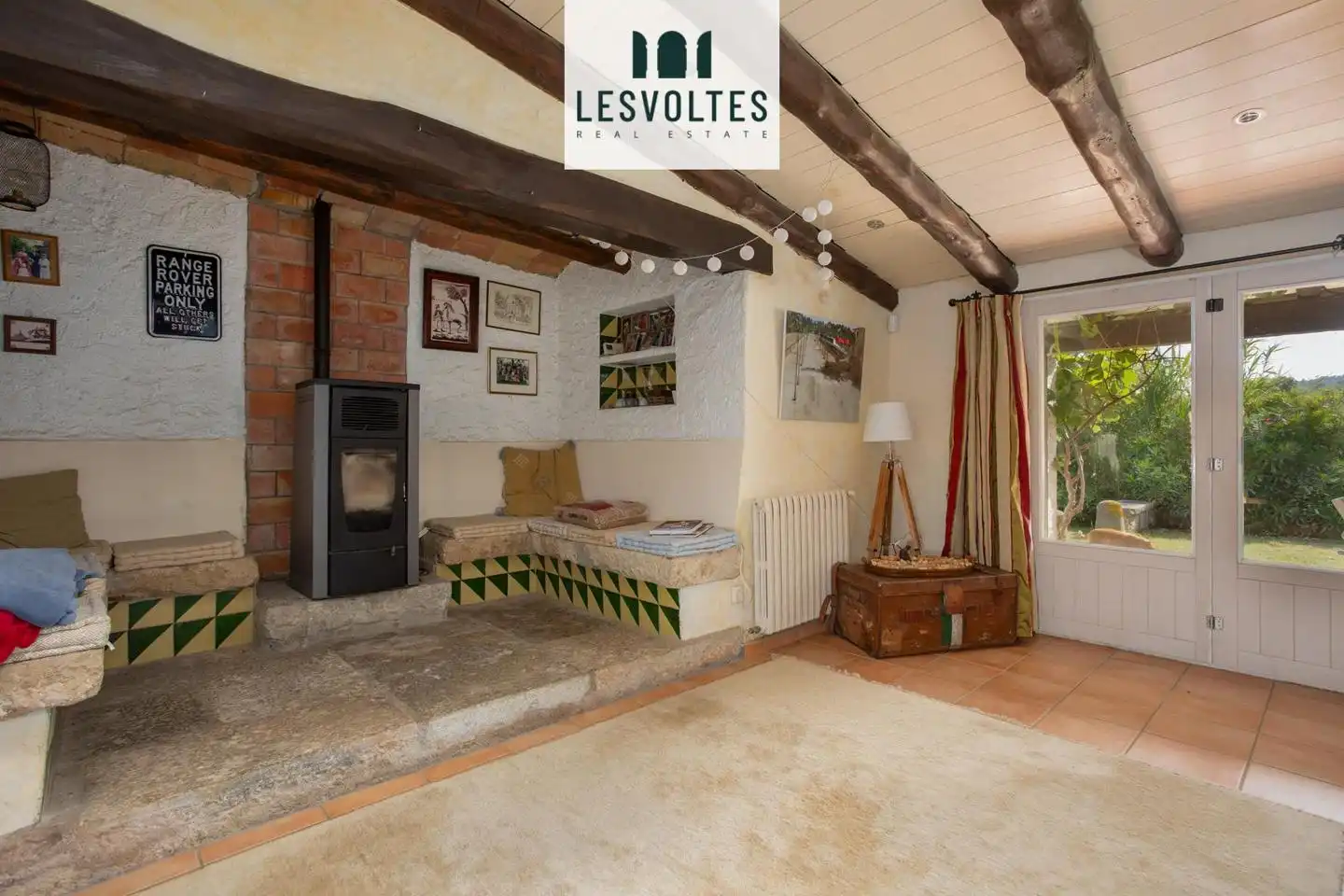 Sala de estar de Casa o chalet en venta en Vall-llobrega con Calefacción, Jardín privado y Terraza