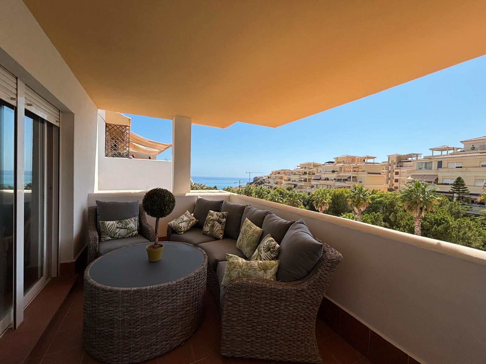 Terrace of Flat for sale in Benalmádena  with Air Conditioner, Terrace and Storage room