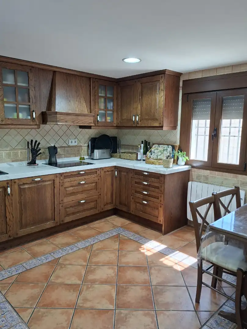 Kitchen of Houses for sale in Mejorada del Campo  with Heating, Private garden and Storage room