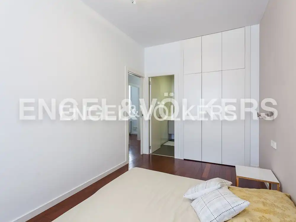 Bedroom of Flat for rent in Valencia  with Air Conditioner, Heating and Parquet flooring