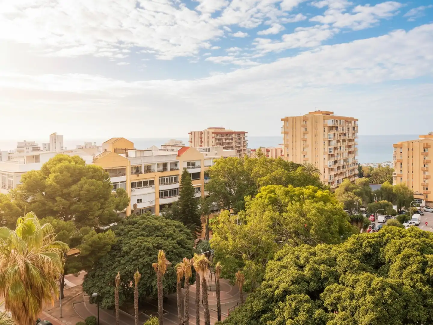 Vista exterior de Estudio en venta en Benalmádena con Terraza y Amueblado