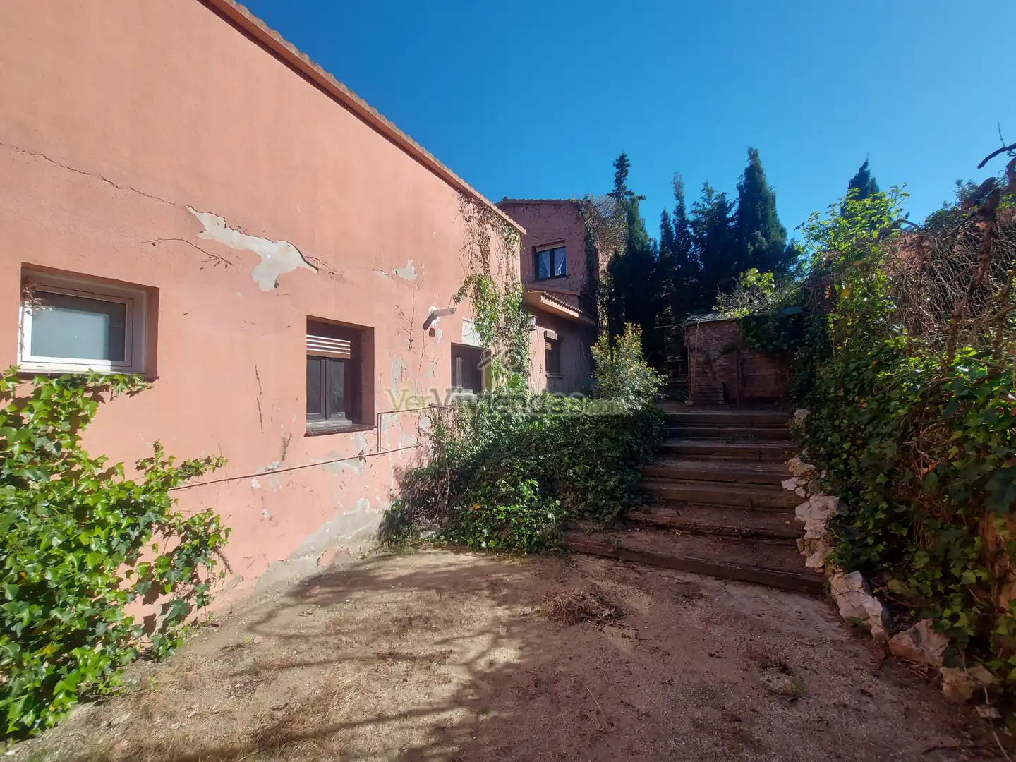 Vista exterior de Casa o chalet en venta en Vallirana con Calefacción, Jardín privado y Terraza