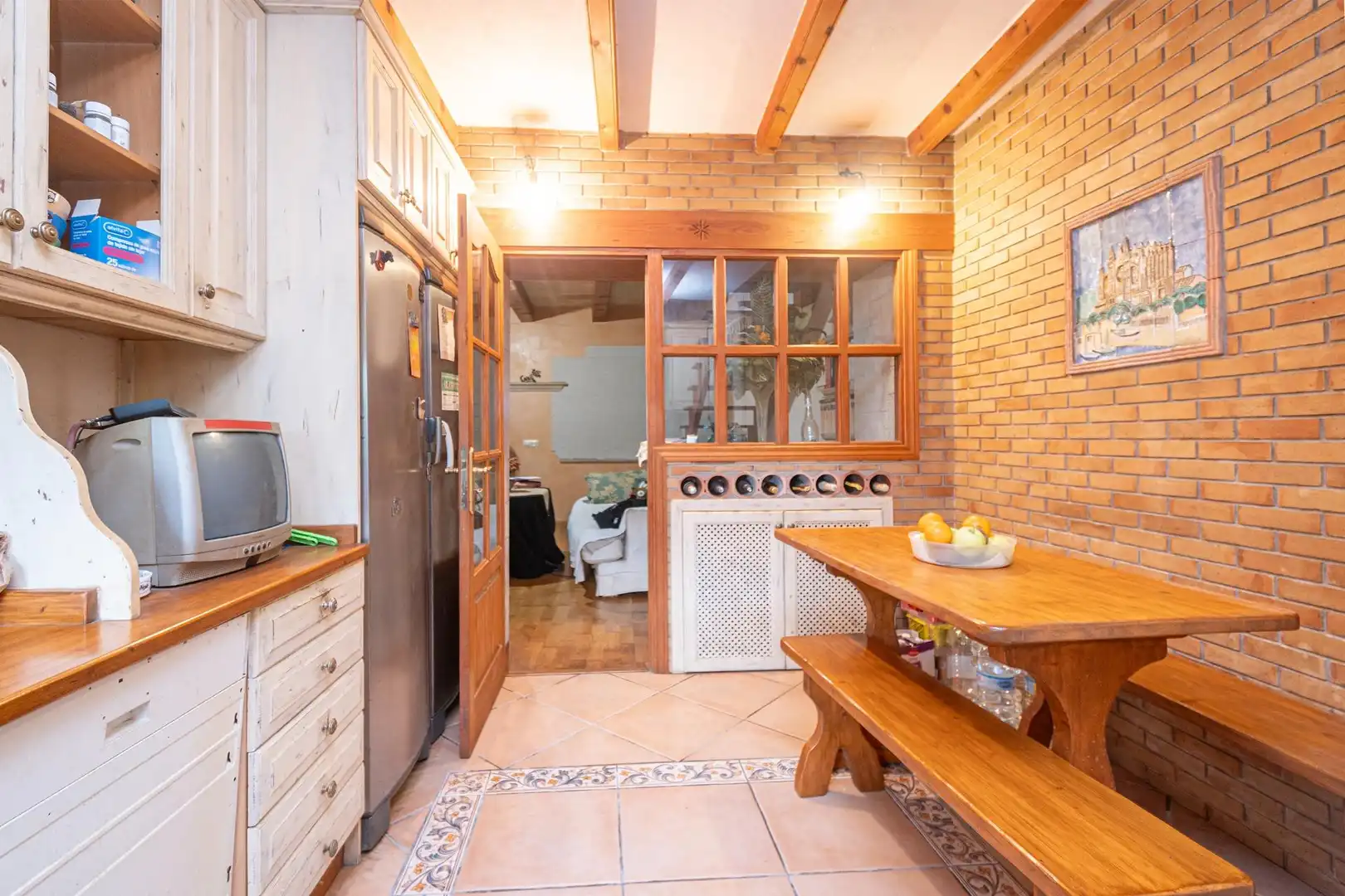 Cuina de Casa adosada en venda en Felanitx amb Jardí privat i Parquet