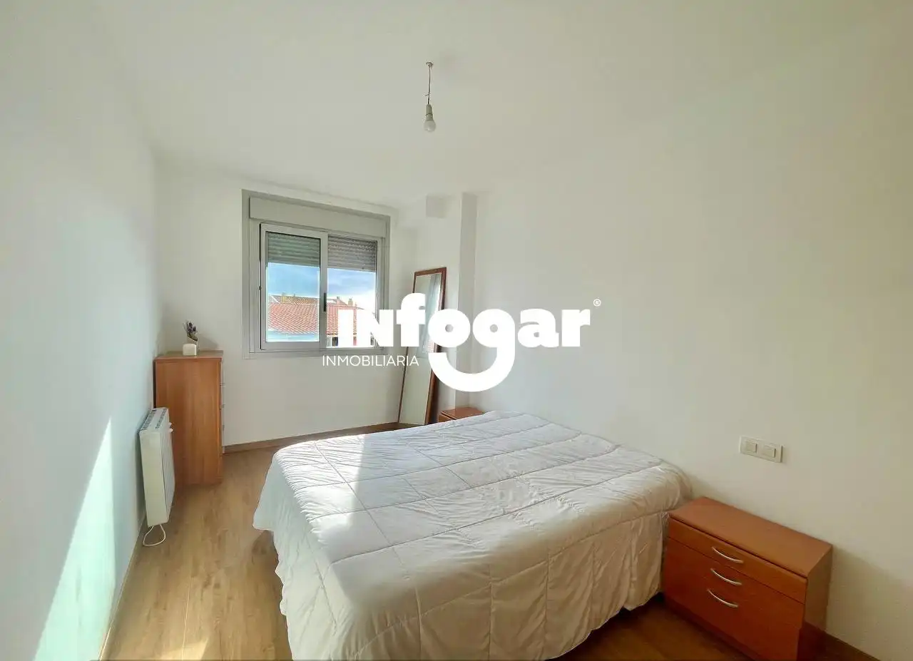 Bedroom of Flat for sale in A Guarda    with Heating, Parquet flooring and Storage room