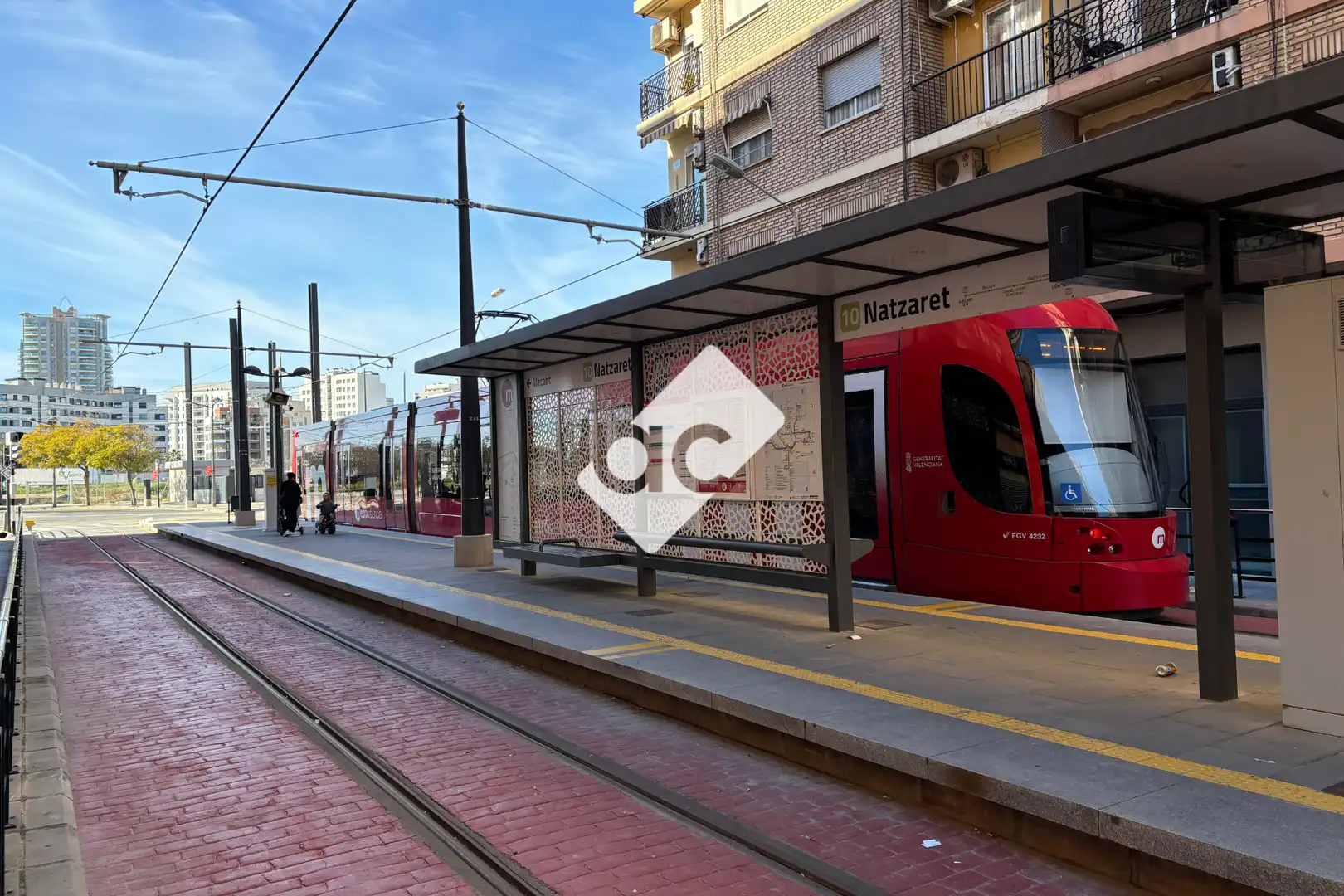 Außenansicht von Wohnungen zur Miete in Valencia mit Heizung, Möbliert und Ofen