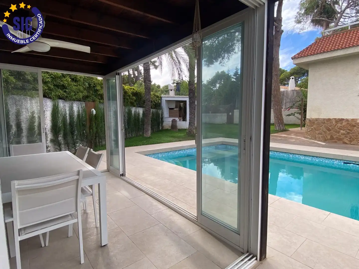 Piscina de Casa o chalet en venta en Torrent con Aire acondicionado, Calefacción y Jardín privado