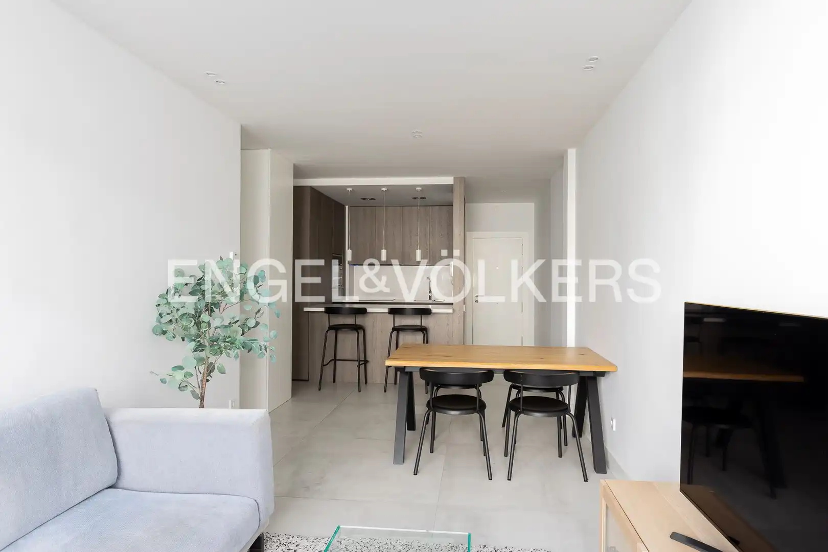 Wohnzimmer von Wohnung zum Verkauf in Madrid mit Klimaanlage und Heizung