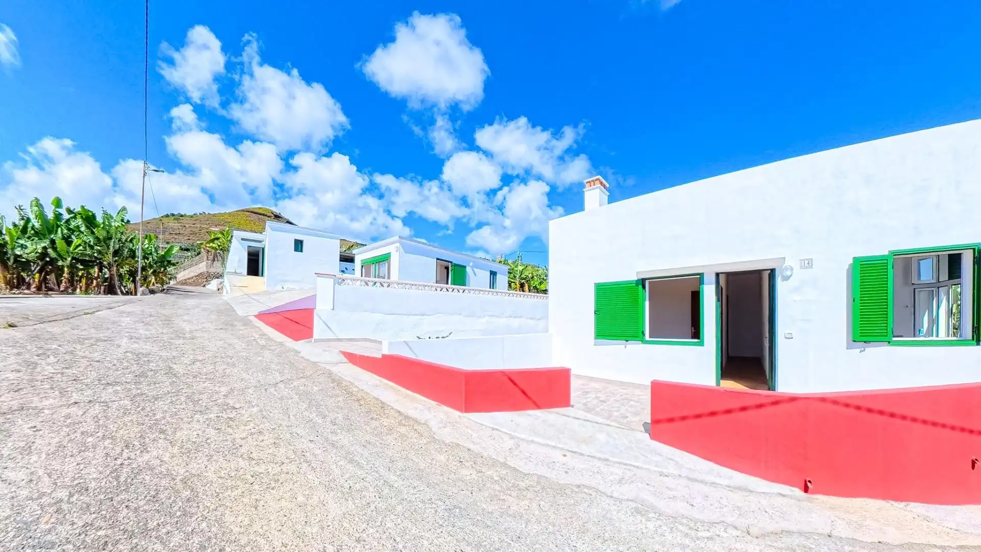 Außenansicht von Wohnung zur Miete in Barlovento mit Privatgarten