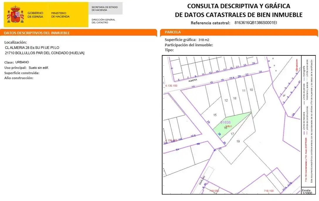 Residencial en venta en Bollullos Par del Condado