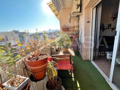 Balcony of Attic for sale in Mollet del Vallès  with Heating, Parquet flooring and Storage room