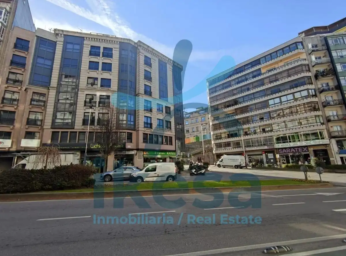 Vista exterior de Oficina en venta en Vigo 